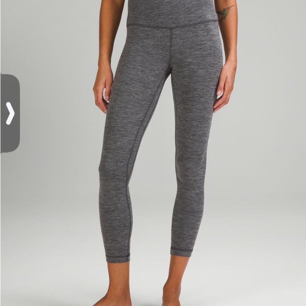 Lululemon align leggings-size 4-25” in heather grey-nwot